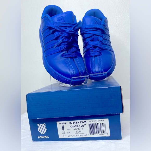 ⭐️. Kswiss Varaity Classic Blue Leather Sneaker - Picture 3 of 7